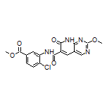 Methyl 4-Chloro-3-(2-methoxy-7-oxo-7,8-dihydropyrido[2,3-d]pyrimidine-6-carboxamido)benzoate