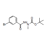 N’-Boc-3-bromo-N’-methylbenzohydrazide