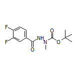 N’-Boc-3,4-difluoro-N’-methylbenzohydrazide