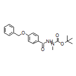 N’-Boc-4-(benzyloxy)-N’-methylbenzohydrazide