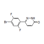 6-(4-Bromo-2,5-difluorophenyl)pyridazin-3(2H)-one