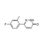 6-(4-Fluoro-2-methylphenyl)pyridazin-3(2H)-one