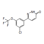 6-[3-Chloro-5-(trifluoromethoxy)phenyl]pyridazin-3(2H)-one