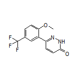 6-[2-Methoxy-5-(trifluoromethyl)phenyl]pyridazin-3(2H)-one