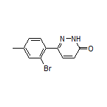 6-(2-Bromo-4-methylphenyl)pyridazin-3(2H)-one