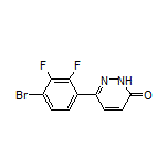 6-(4-Bromo-2,3-difluorophenyl)pyridazin-3(2H)-one