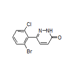 6-(2-Bromo-6-chlorophenyl)pyridazin-3(2H)-one