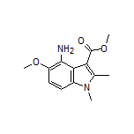 Methyl 4-Amino-5-methoxy-1,2-dimethyl-1H-indole-3-carboxylate