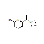 2-[1-(1-Azetidinyl)ethyl]-6-bromopyridine
