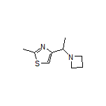 4-[1-(1-Azetidinyl)ethyl]-2-methylthiazole