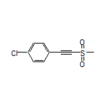 1-Chloro-4-[(methylsulfonyl)ethynyl]benzene