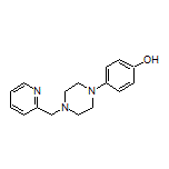 4-[4-(Pyridin-2-ylmethyl)piperazin-1-yl]phenol