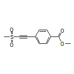 Methyl 4-[(Methylsulfonyl)ethynyl]benzoate