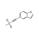 5-[(Methylsulfonyl)ethynyl]benzofuran