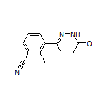 2-Methyl-3-(6-oxo-3,6-dihydropyridazin-3-yl)benzonitrile