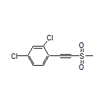 2,4-Dichloro-1-[(methylsulfonyl)ethynyl]benzene
