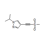 1-Isopropyl-4-[(methylsulfonyl)ethynyl]-1H-pyrazole