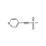 4-[(Methylsulfonyl)ethynyl]pyridine