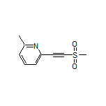 2-Methyl-6-[(methylsulfonyl)ethynyl]pyridine