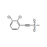 1,2-Dichloro-3-[(methylsulfonyl)ethynyl]benzene