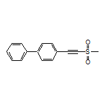 4-[(Methylsulfonyl)ethynyl]biphenyl