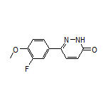 6-(3-Fluoro-4-methoxyphenyl)pyridazin-3(2H)-one