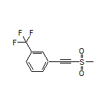 1-[(Methylsulfonyl)ethynyl]-3-(trifluoromethyl)benzene