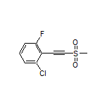 1-Chloro-3-fluoro-2-[(methylsulfonyl)ethynyl]benzene