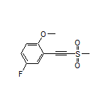 4-Fluoro-1-methoxy-2-[(methylsulfonyl)ethynyl]benzene