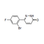 6-(2-Bromo-4-fluorophenyl)pyridazin-3(2H)-one