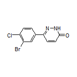 6-(3-Bromo-4-chlorophenyl)pyridazin-3(2H)-one