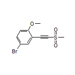 4-Bromo-1-methoxy-2-[(methylsulfonyl)ethynyl]benzene