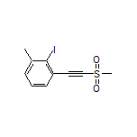 2-Iodo-1-methyl-3-[(methylsulfonyl)ethynyl]benzene