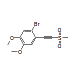 1-Bromo-4,5-dimethoxy-2-[(methylsulfonyl)ethynyl]benzene