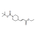 Ethyl (E)-3-(1-Boc-piperidin-4-yl)acrylate