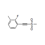 2-Fluoro-1-methyl-3-[(methylsulfonyl)ethynyl]benzene