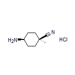 cis-4-Amino-1-methylcyclohexanecarbonitrile Hydrochloride