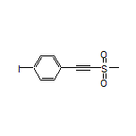 1-Iodo-4-[(methylsulfonyl)ethynyl]benzene