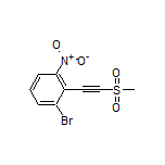1-Bromo-2-[(methylsulfonyl)ethynyl]-3-nitrobenzene