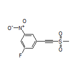 1-Fluoro-3-[(methylsulfonyl)ethynyl]-5-nitrobenzene