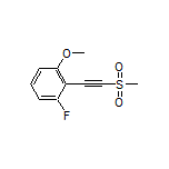 1-Fluoro-3-methoxy-2-[(methylsulfonyl)ethynyl]benzene