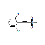 1-Bromo-3-methoxy-2-[(methylsulfonyl)ethynyl]benzene