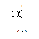 1-Fluoro-4-[(methylsulfonyl)ethynyl]naphthalene
