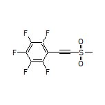 1,2,3,4,5-Pentafluoro-6-[(methylsulfonyl)ethynyl]benzene