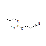 3-[(5,5-Dimethyl-1,3,2-dioxaphosphinan-2-yl)oxy]propanenitrile