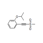 1-Isopropoxy-2-[(methylsulfonyl)ethynyl]benzene