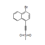 1-Bromo-4-[(methylsulfonyl)ethynyl]naphthalene