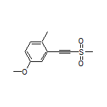 4-Methoxy-1-methyl-2-[(methylsulfonyl)ethynyl]benzene