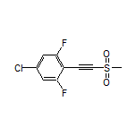 5-Chloro-1,3-difluoro-2-[(methylsulfonyl)ethynyl]benzene