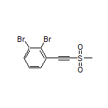 1,2-Dibromo-3-[(methylsulfonyl)ethynyl]benzene